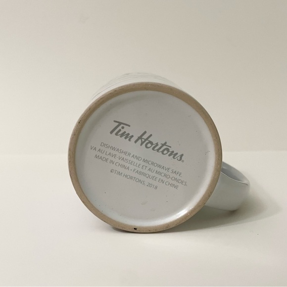 Tim Hortons 2018 Limited Edition Collectible Mug Blue Skiing Coffee Canada - Picture 6 of 15